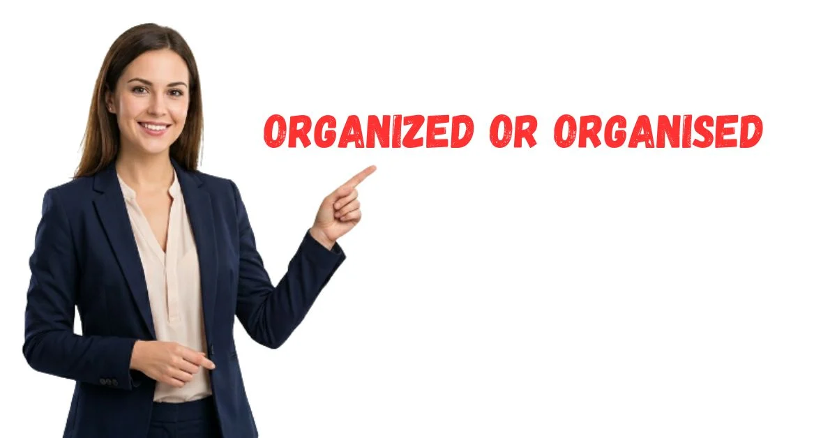Organized or Organised