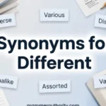 Synonyms for Different
