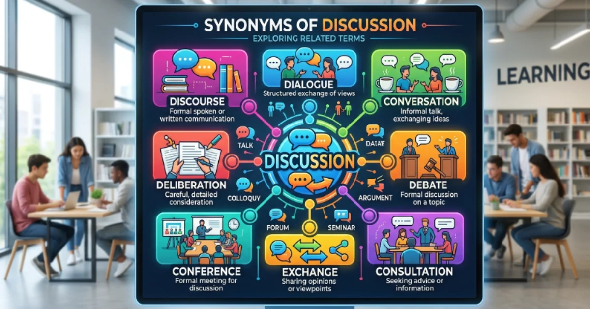 Synonyms of Discussion