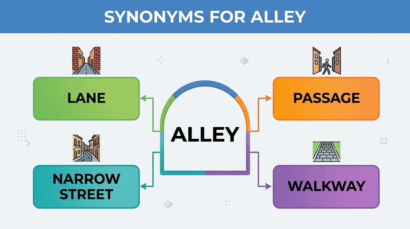 Synonyms for Alley