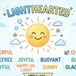 Synonyms of Lighthearted